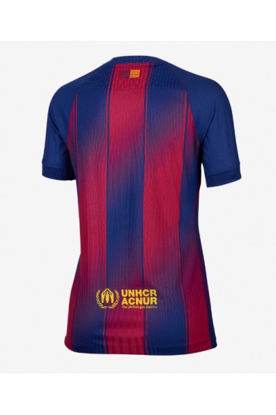 Barcelona Fotballdrakt Hjemme Klær Dame 2025-26 Korte ermer Barcelona Fotballdrakt Hjemme Klær Dame 2025-26 Korte ermer
